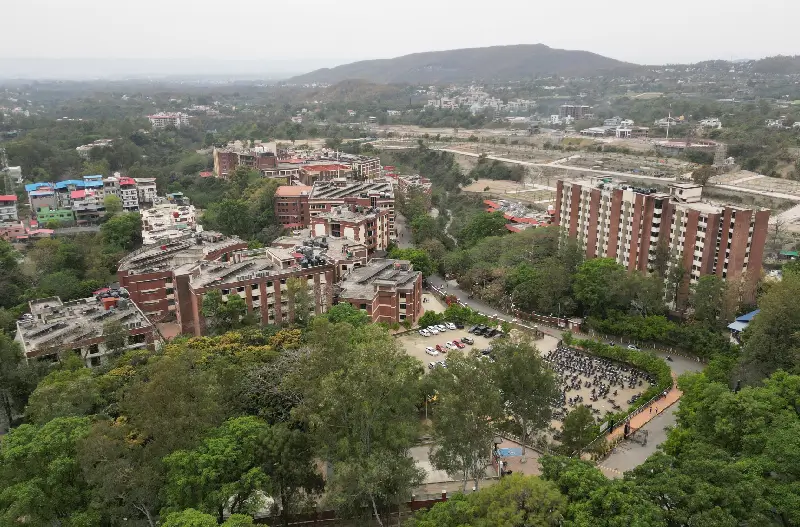 Students at DIT University campus